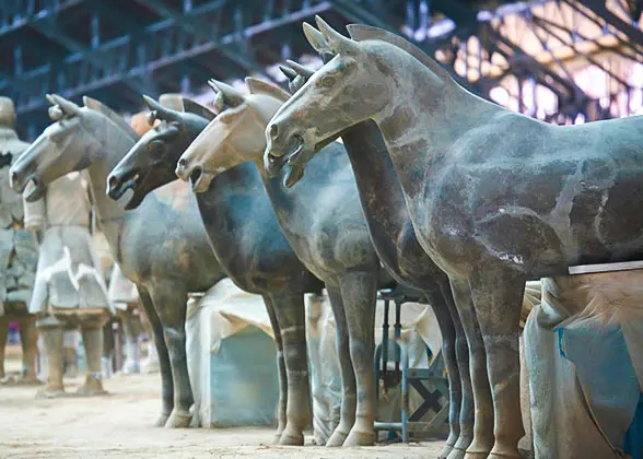 Terra Cotta Warriors and Horses